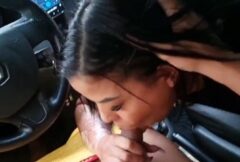 Rita Almeida pagando boquete no carro e fodendo na cama