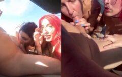 Duas amigas fogosas transando gostoso na lancha até gozar na buceta
