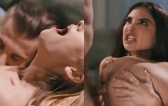 Mulher fogosa invade casa e devora casal numa noite de puro tesão