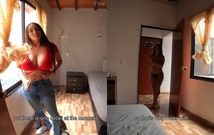 Dona de pousada solteira sentando forte no pau do hóspede no quarto até gozar gostoso