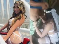 Flagra de sexo no carnaval com noivo fodendo demais