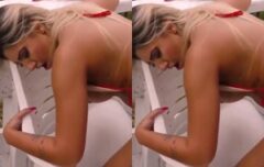 Morena safada começando na varanda e terminando no quarto com um negão gostoso