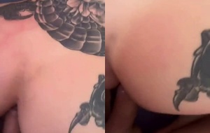 Morena safada empinando a raba e levando rola no cu de quatro até gemer alto