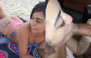 Novinha sensual tomando sol é levada para casa por pescador tarado para uma foda quente