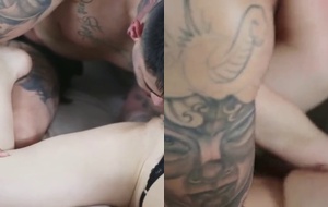 Primo safado aproveita enquanto morena dorme no sofá e mete gostoso até acordá-la